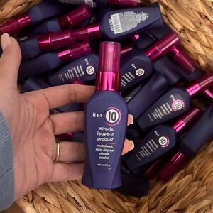 IT'S A 10 Miracle Leave-In Hair Treatment 2 oz (Lot of 10) Care Bundle Set AC